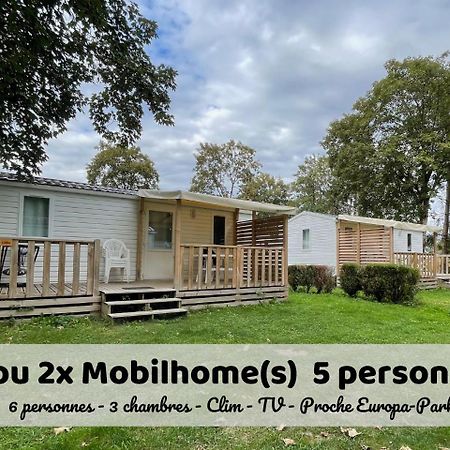 Chez Philippe Et Sylvie - 2 Bungalows Pour 5 Proche Europa-Park Boofzheim Exterior foto